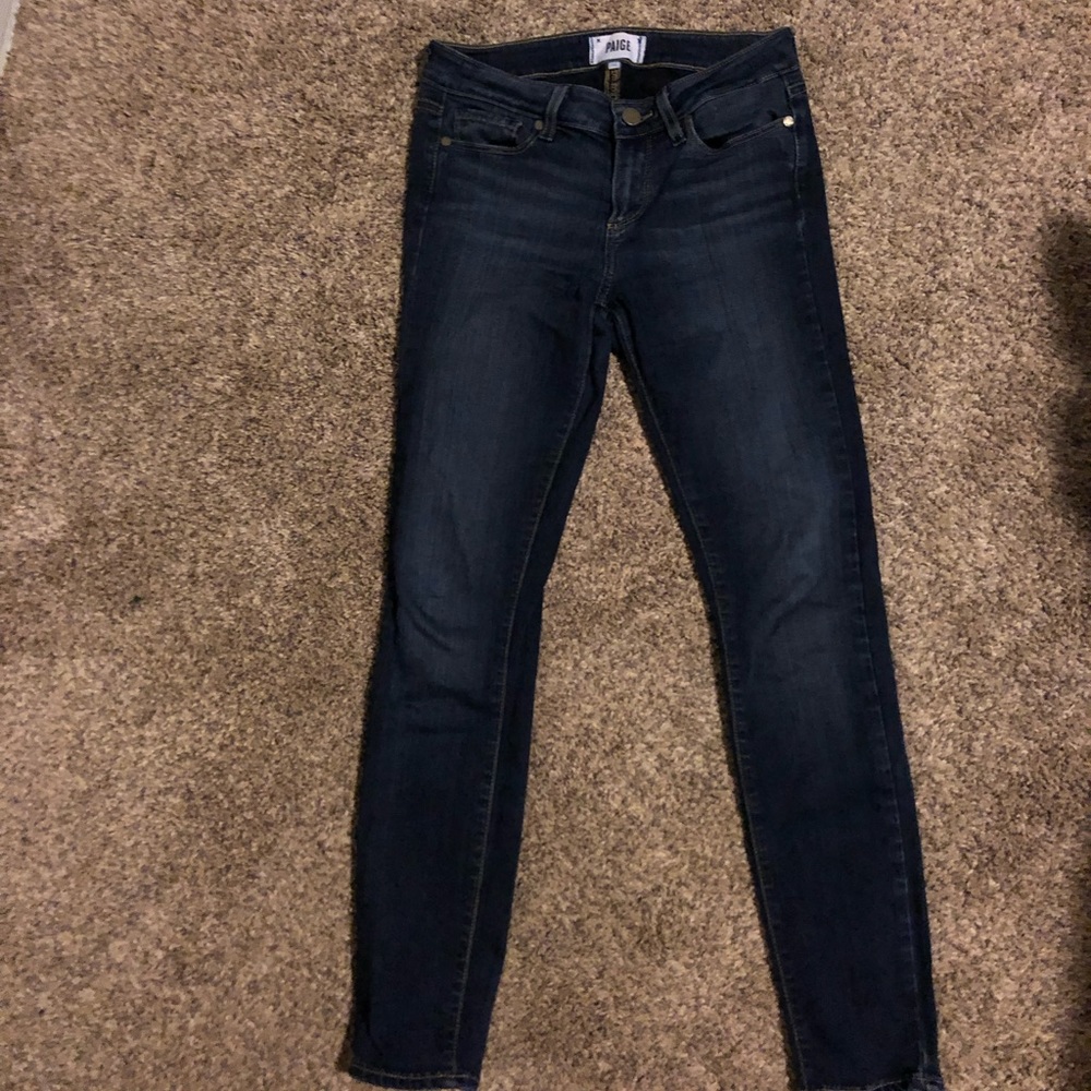 Size 26 Paige skinny jeans